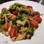 Tagliatelle Calamari e Broccoli - Tagliatelle mit Kalamari und Brokkoli