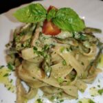 Tagliatelle con Asparagi verdi - Tagliatelle mit grünem Spargel